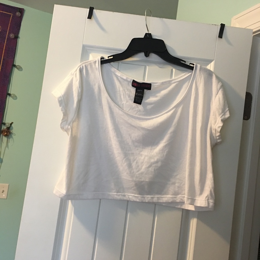 White Crop Top